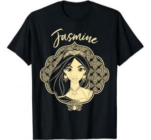 Disney Aladdin Live Action Jasmine Framed Portrait T-Shirt
